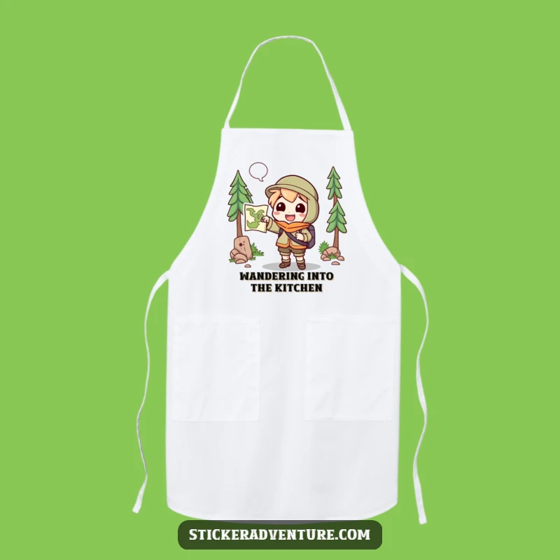 Funny Explorer Character Apron: Cook Up Adventures Funny Gift