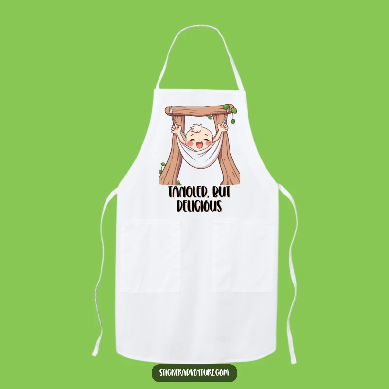 Funny Hammock Life Apron - Cook with Relaxed Enthusiasm