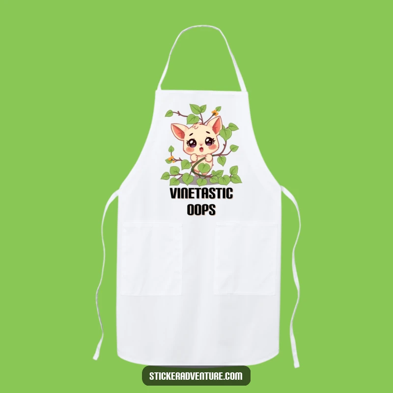 Funny Vine Tangle Apron: Kitchen Character Surprise, a Practical Funny Gift
