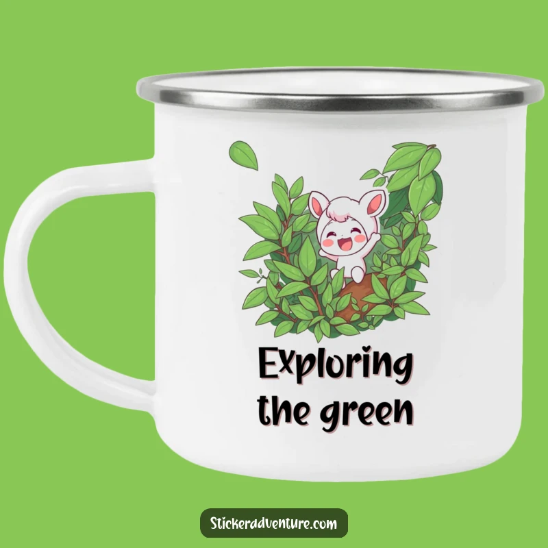 Funny Jungle Explorer Camping Mug: Adventure Fuel for the Trail!