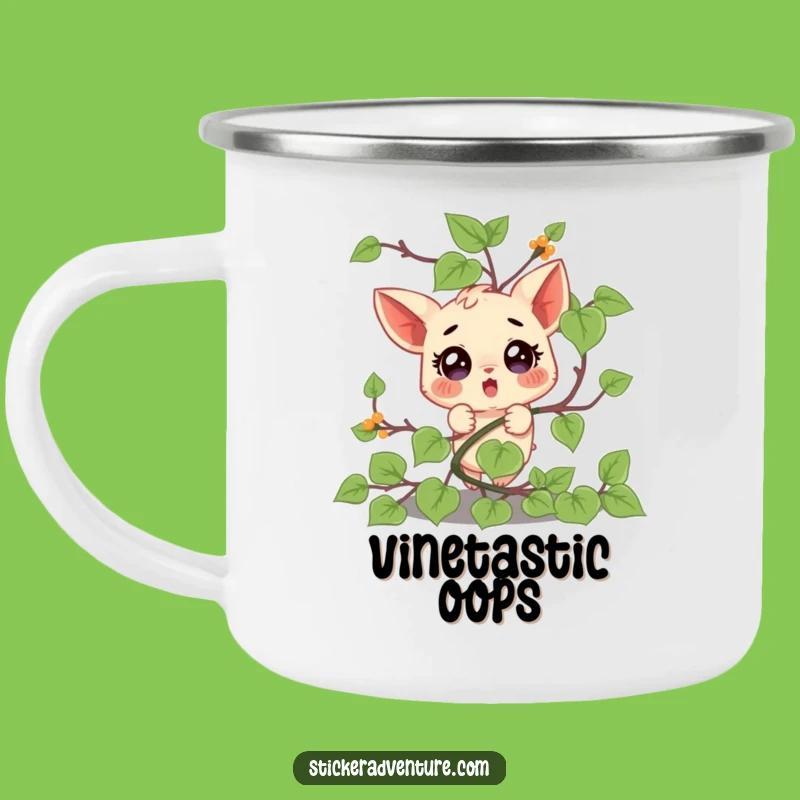 Funny Vine Tangle Camping Mug: Adventure Surprise, a Rugged Funny Gift
