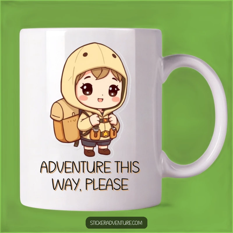 Funny Exploration Backpack Mug - Hilarious Adventure Seeker Gift