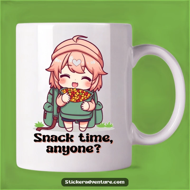 Funny Trail Mix Sharing Backpack Mug, Perfect Humorous Gift for Hikers