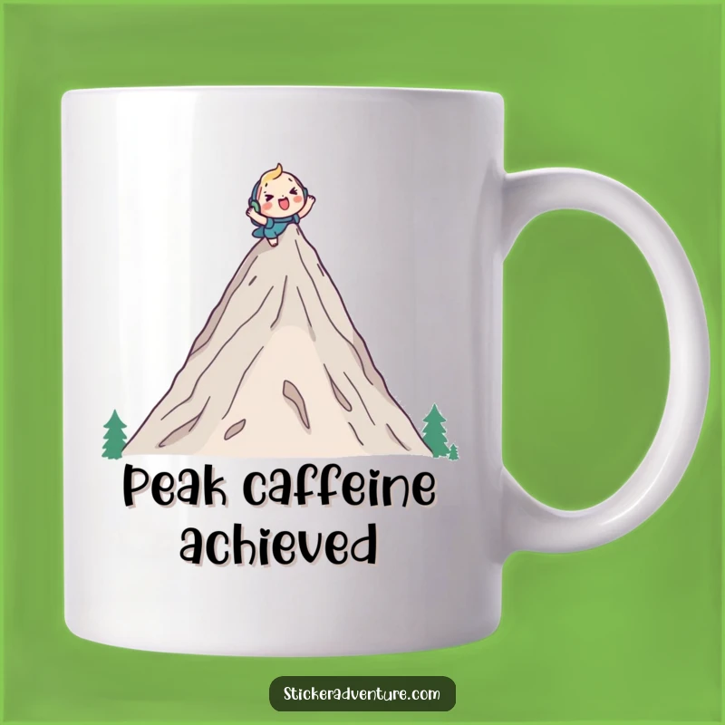 Funny Mountain Climber Mug: A Hilarious Gift for Adventurers