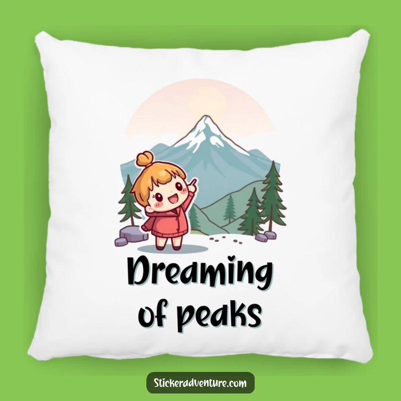 Funny Adventure Pillow - Soft Character Cushion for Dreamers