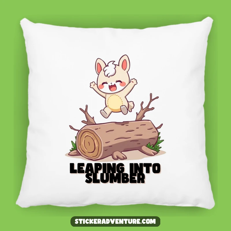 Comfy Funny Leaping Character Pillow: Relax with Joy Funny Gift