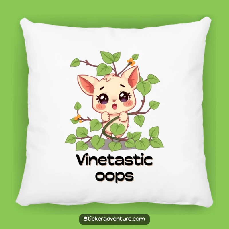 Funny Vine Tangle Pillow: Soft Character Surprise, a Comfy Funny Gift