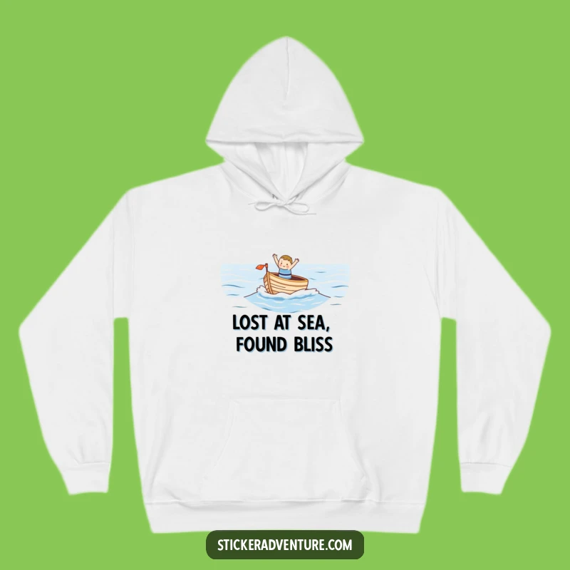 Funny Ocean Voyager Hoodie: Cozy Up with Coastal Comedy