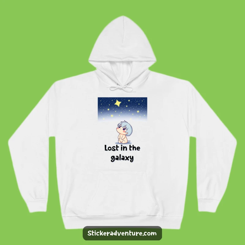 Funny Starry Night Sky Hoodie: Cozy Comfort for Dreamers and Stargazers.