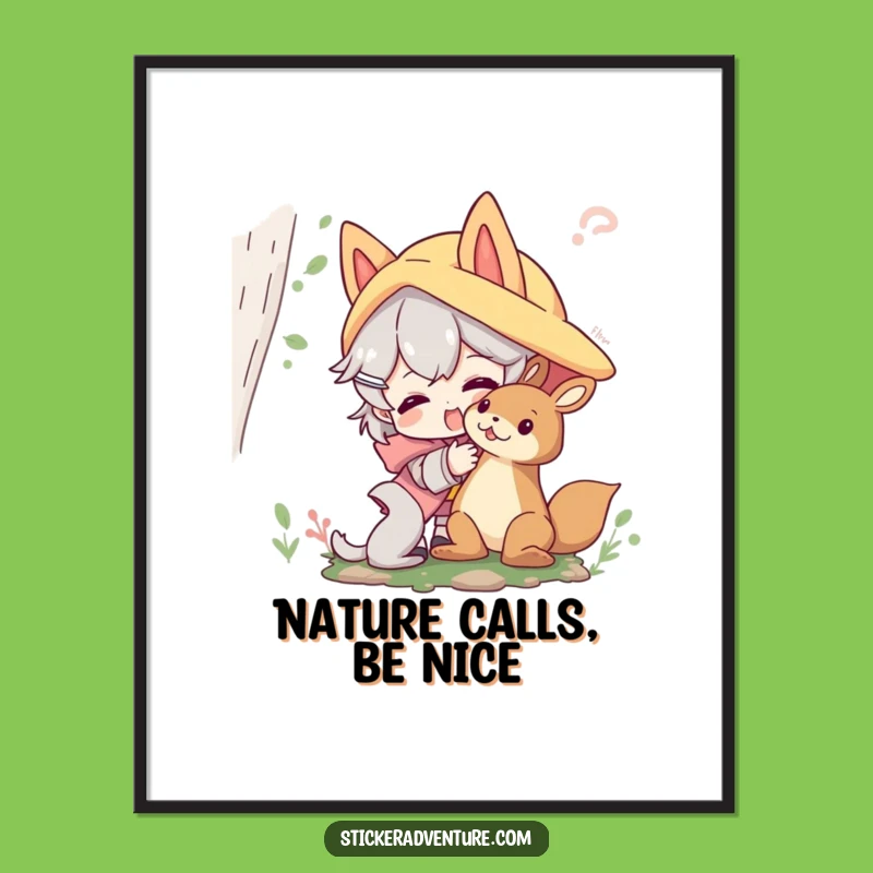 Free Printable Wall Art: Forest Friends, Whimsical Downloadable Decor!