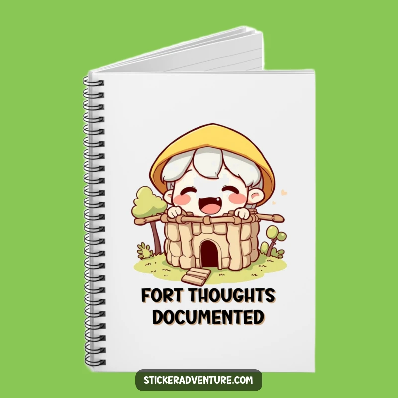 Funny Builder Character Notebook: Plan Your Next Project with Excitement
