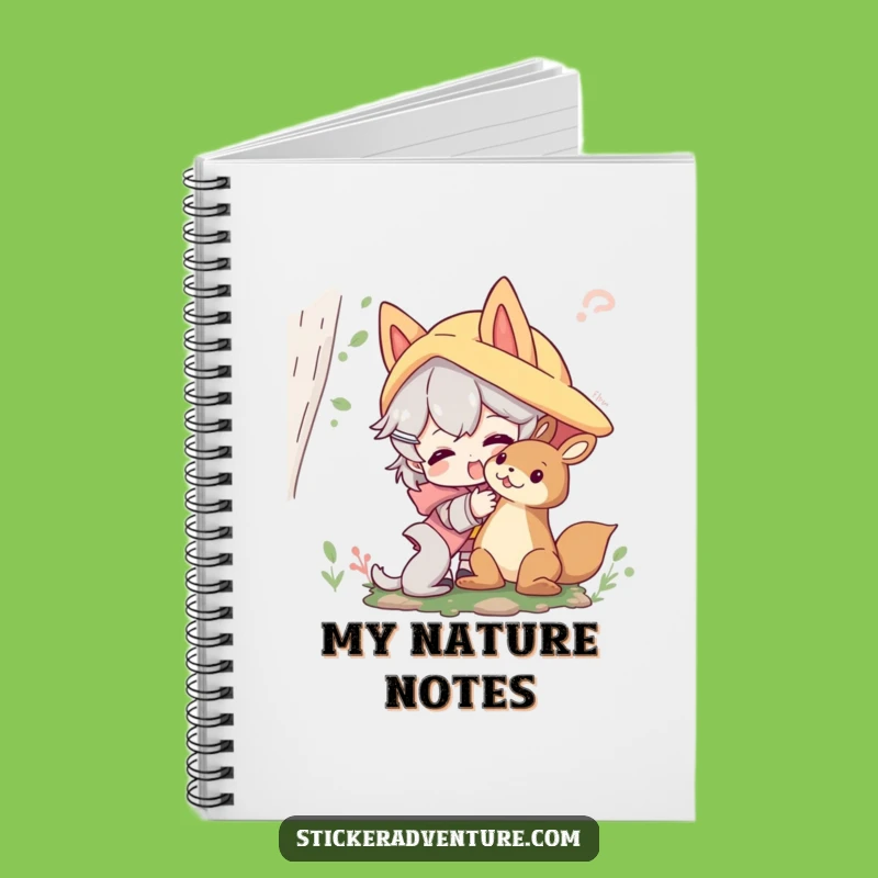 Funny Forest Friends Notebook - Journal for Nature Lovers and Dreamers