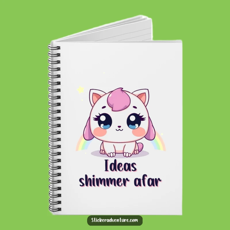 Funny Creature Rainbow Notebook: Jot Down Funny Ideas and Sweet Dreams