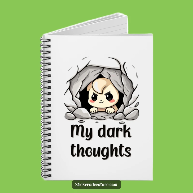 Funny Cave Explorer Notebook: Document Your Adventures (and Fears)