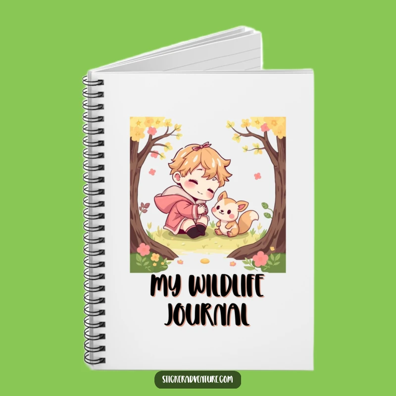 Funny Woodland Creature Notebook: Playful Character Nature Journal Gift