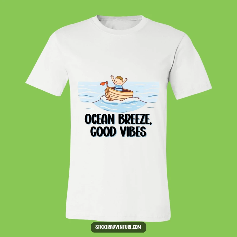 Funny Ocean Voyager T-Shirt: Wear Your Nautical Humor