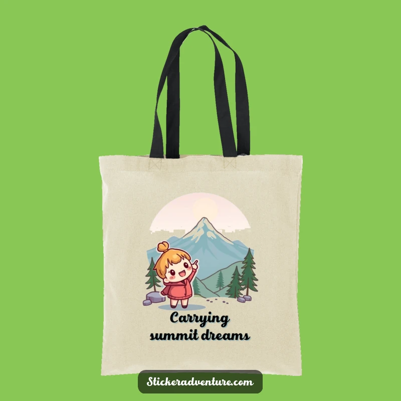 Funny Adventure Tote Bag - Carry Your Gear with Enthusiastic Style