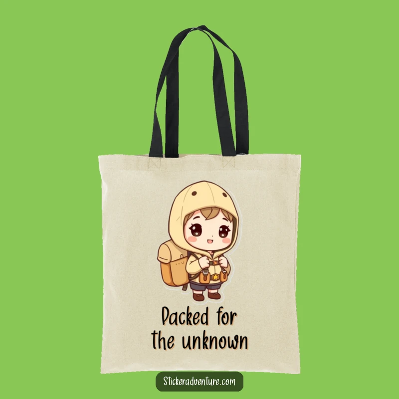 Funny Exploration Tote Bag - Whimsical Travel Companion Gift